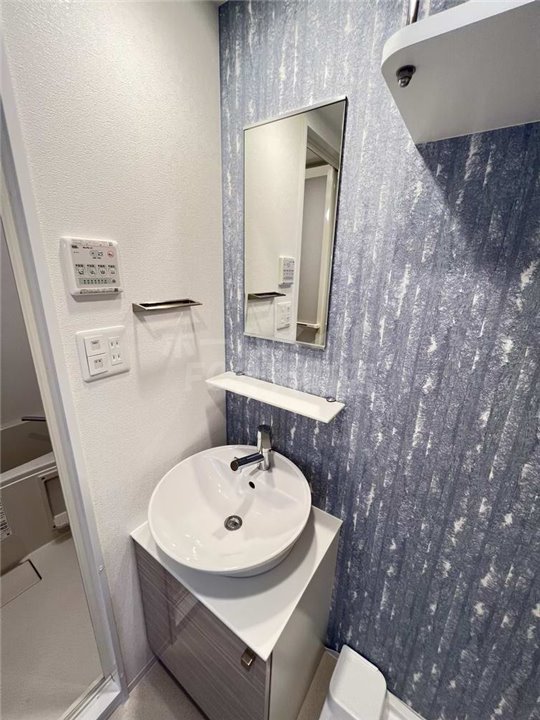 洗面設備　洗面所です