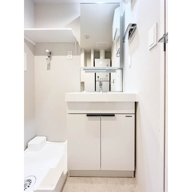 洗面設備　内装もきれいです