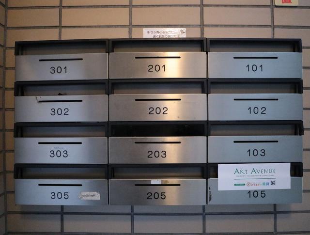 その他共有部分　共用設備　メールボックス