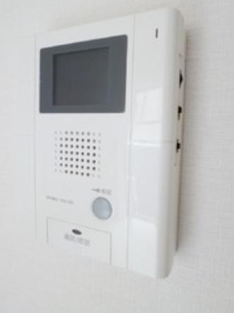 セキュリティ　安心安全なモニタ付きインターホン安心