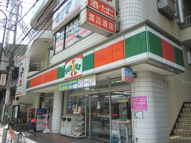コンビニ　サンクス 梅島店（コンビニ）まで221m