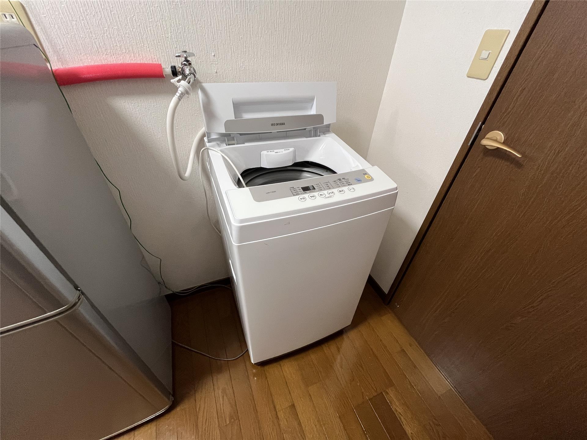 洗面設備　洗濯機置場