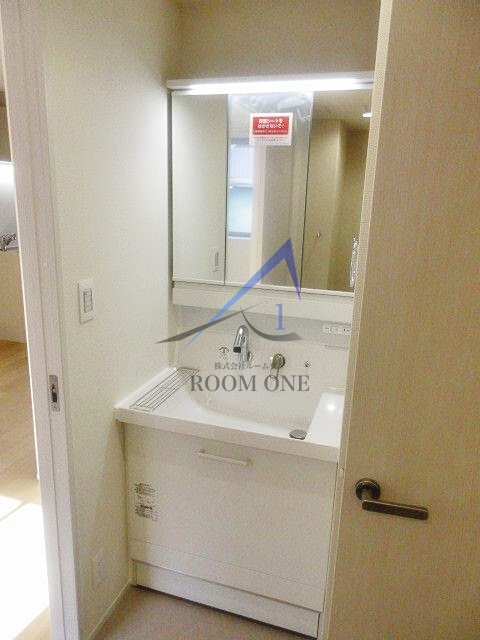 洗面設備　洗面台です。