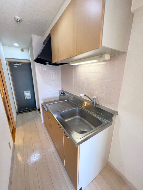 キッチン　２口のコンロ設置可能