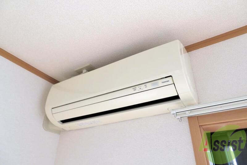 その他設備　エアコンを１基標準装備。どの時期の入居にもよさそう