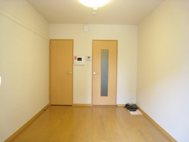 居室・リビング　左の扉は収納です。