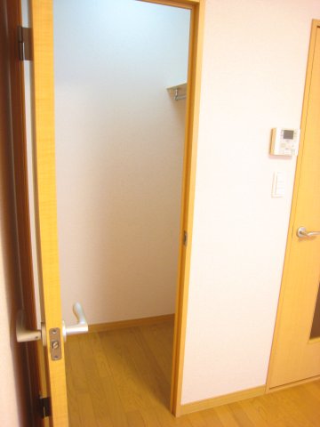 収納　収納はウォークインタイプになっています。