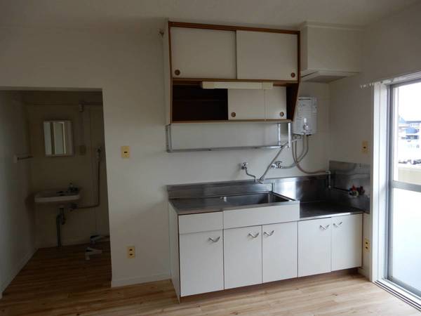 キッチン　ビレッジハウスの同一物件・同一タイプの間取りの写真です