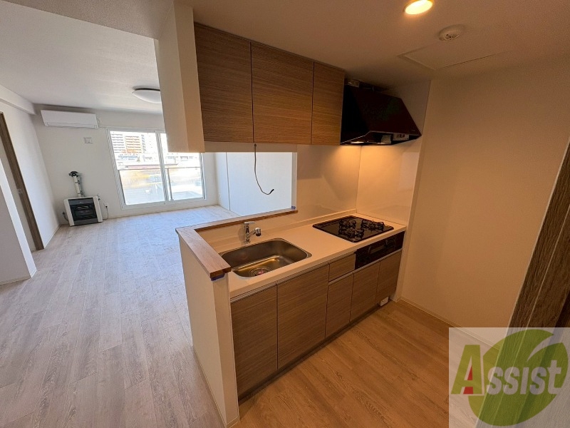 キッチン　システムキッチンなので、すぐお料理に使えます！