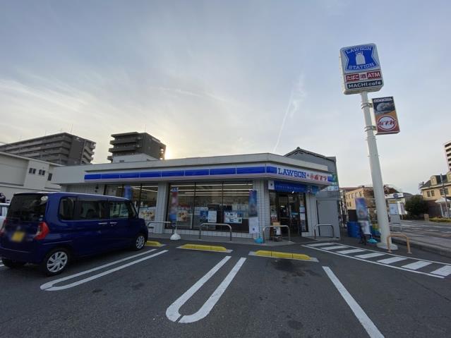 コンビニ　ローソン・ポプラ　岡工前店（コンビニ）まで2012m