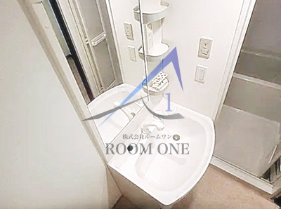 洗面設備　洗面台です。