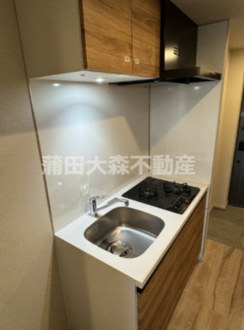 キッチン　2口ガスシステムキッチン