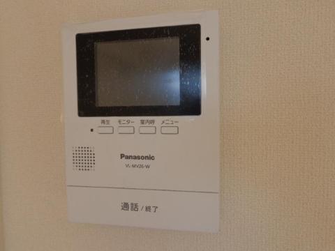セキュリティ　カメラ付インターホン（イメージ）