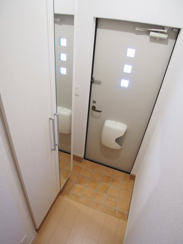 玄関　毎日通る玄関はこちらです