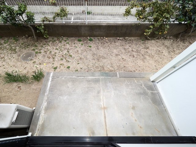 庭　南面テラス