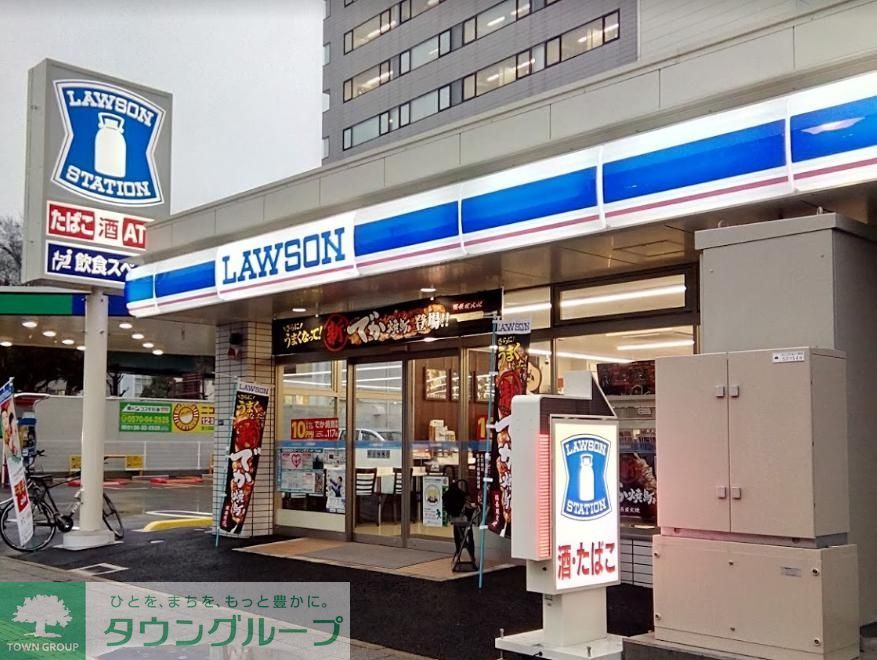 コンビニ　ローソン伏見通若宮店（コンビニ）まで240m