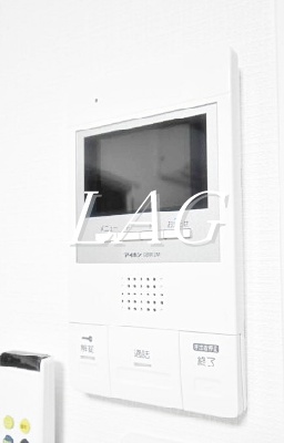 セキュリティ　モニター付きインターホンです。