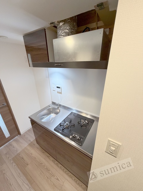 キッチン　２口システムキッチンでお料理楽しく♪♪