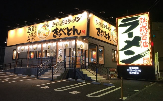 飲食店　熟成醤油ラーメン きゃべとん横浜青葉台店（飲食店）まで911m