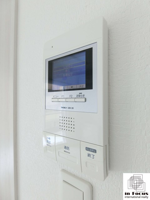 セキュリティ　来客の顔が見える安心のTVモニターホン