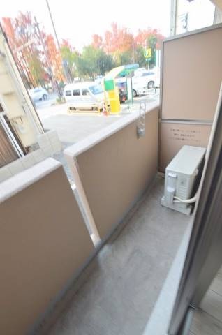バルコニー　広々使えるバルコニー