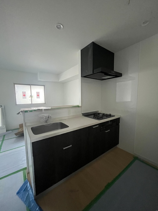キッチン　建築中