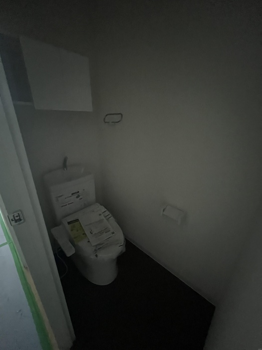 トイレ　建築中