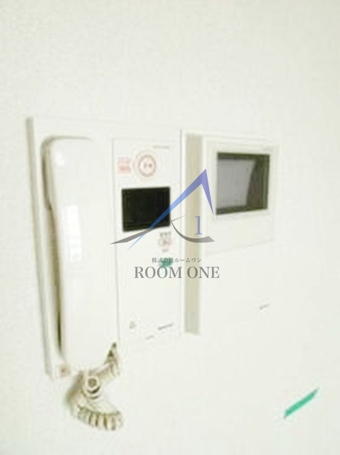 セキュリティ　モニター付インターホンです。