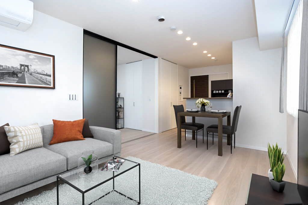 居室・リビング　※家具はＣＧ家具で物件には付随しておりません。