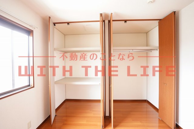 収納　収納のためのスペースです