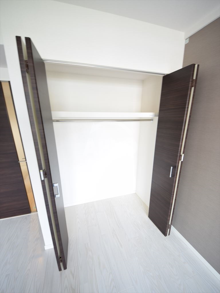 収納　エトワール阿波座　クローゼットの完備