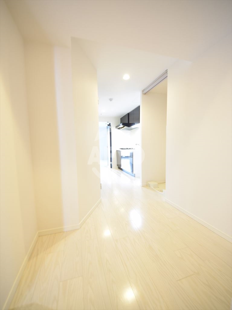 玄関　エトワール阿波座　間口の広い玄関