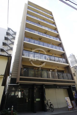 建物外観　エトワール阿波座　スタイリッシュな外観