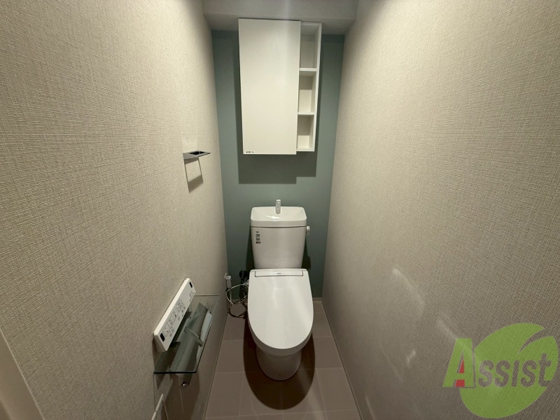 トイレ　トイレはウォシュレット付きです。シャワートイレは嬉しいですね