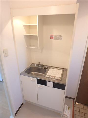 キッチン　ＩＨコンロのミニキッチン