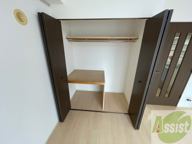 収納　収納を開けてみました！たくさん入りそうですね～