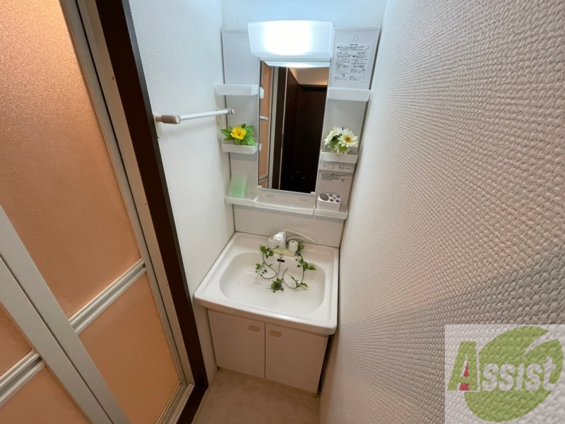 洗面設備　シャンプードレッサーで身支度もラクラクです！