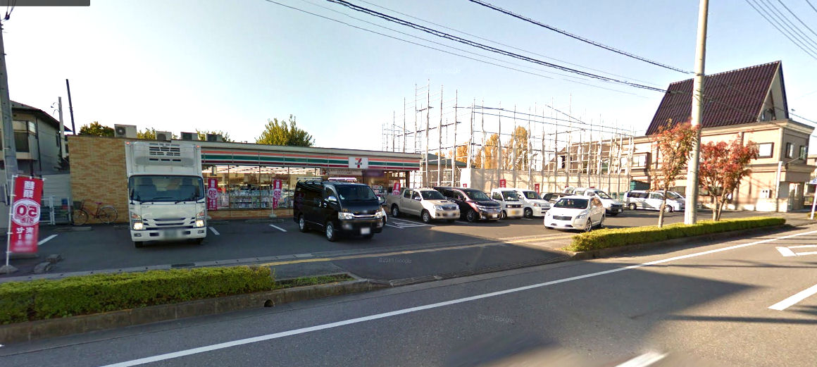 コンビニ　セブンイレブン 宇都宮東今泉店（コンビニ）まで308m