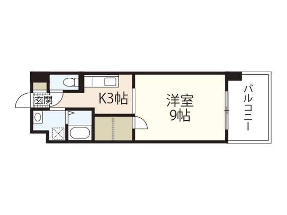 ロアール南竹屋の間取り写真