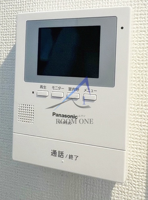 セキュリティ　モニター付インターホンです。
