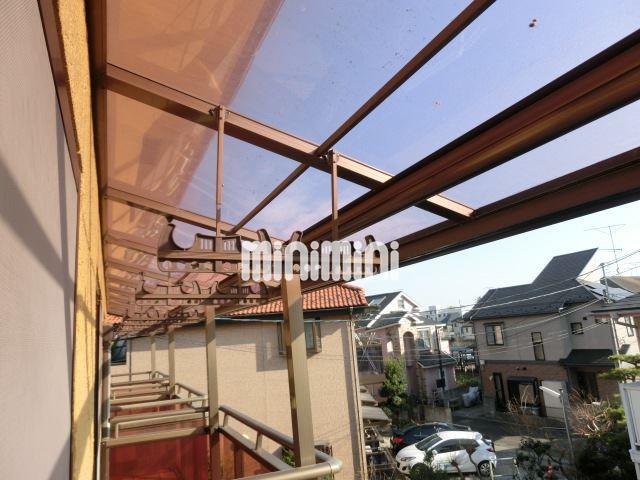 バルコニー　洗濯物干せます