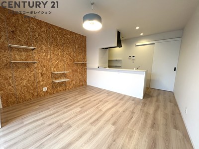 居室・リビング　洋室と合わせて使用可能な広々LDK