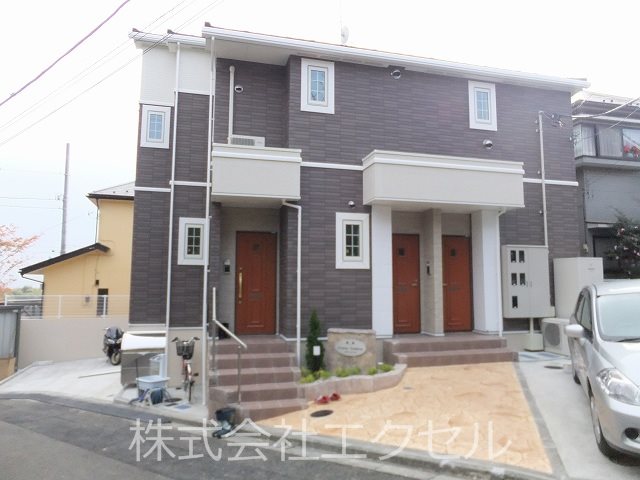 建物外観　築浅で綺麗なお部屋です。