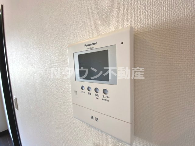 セキュリティ　モニターホンです