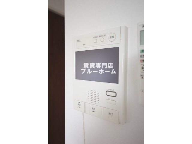 セキュリティ　モニター付きインターホン！