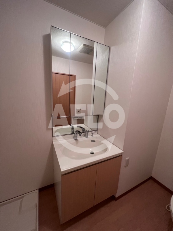 洗面設備　クローバー・プレミア昭和町　独立洗面台