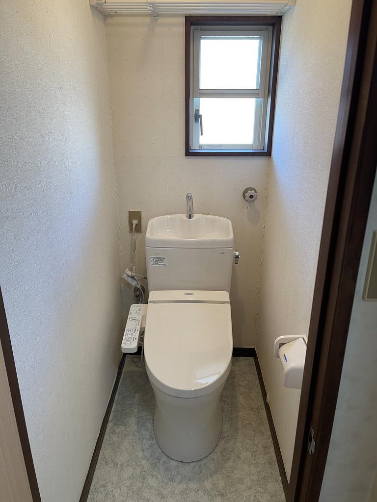 トイレ　トイレは改装しました