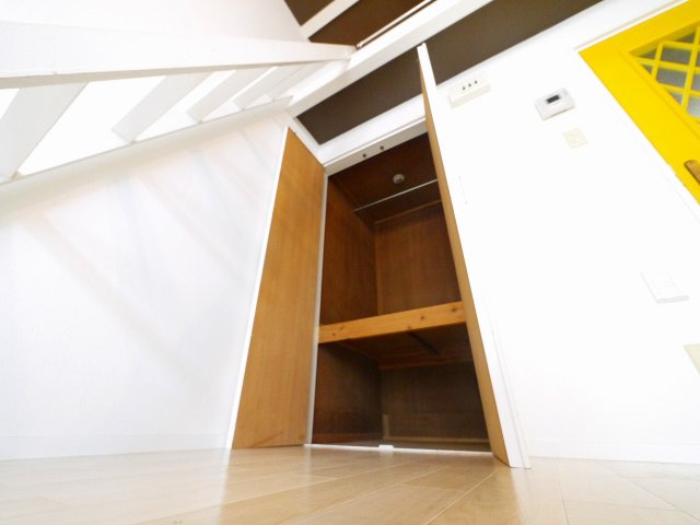 収納　十分な収納スペースがあります