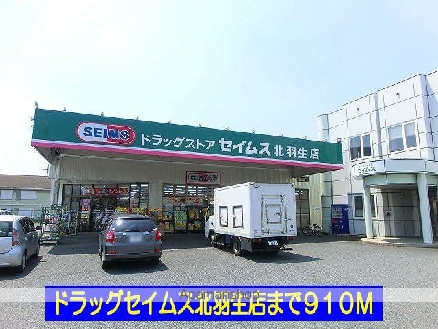 ドラックストア　ドラッグセイムス北羽生店（ドラッグストア）まで910m