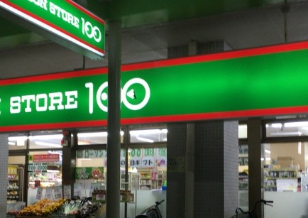 コンビニ　ローソンストア100 江東大島六丁目団地店（コンビニ）まで1024m